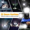 Faltbare tragbare LED-Campinglaterne XTAUTO Leichte wasserdichte Solar-USB-wiederaufladbare LED-Taschenlampe Überlebens-Kits für drinnen, draußen, Zuhause