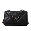 High-end Texture Classic Solid Color Shoulder Bag for Women Ins Niche Cross-body Bag Fashionable Small Square Bag