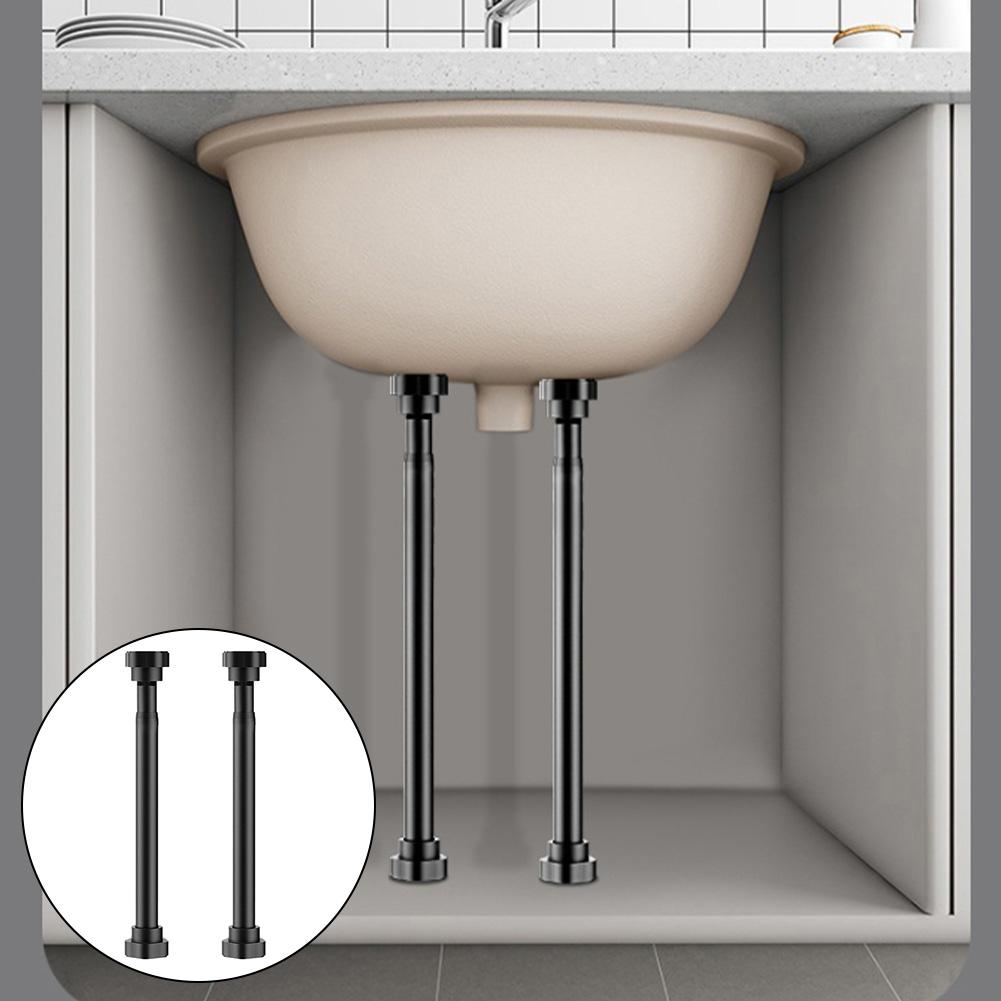 Bathroom Sink Brackets Adjustable Sink Support Kitchen Installation Enhances Sink Longevity Rust Resistant Material