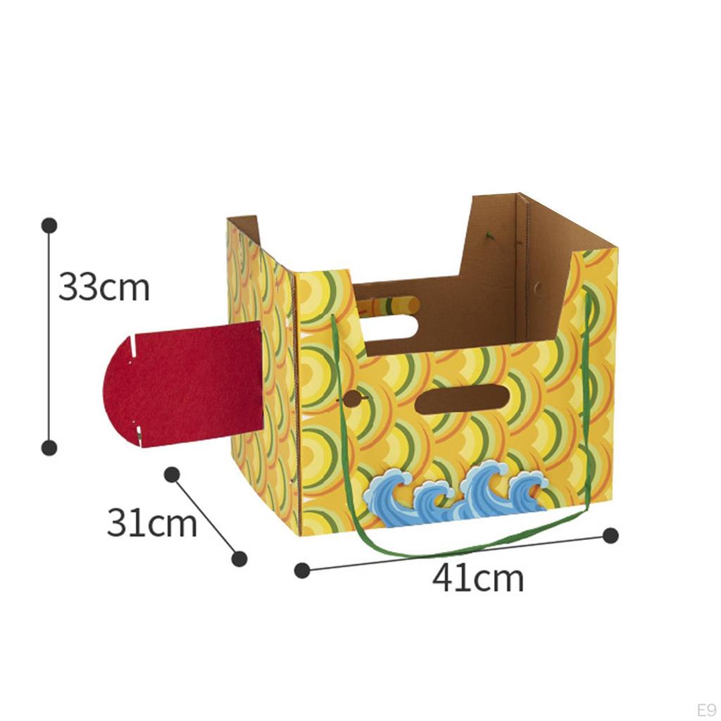 Chinese Paper Dragon Year Decoration Traditional Ornaments DIY Set Toys