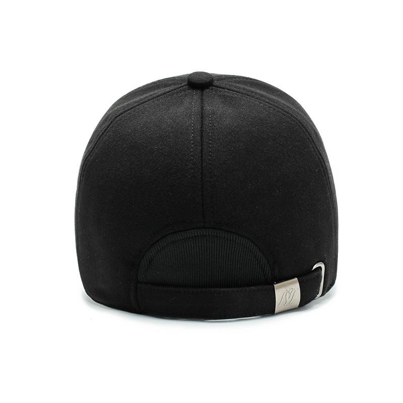 Middle and the elderly woolen hat men autumn and winter old man cotton hat father grandfather thickened cap ear protection warm hat