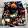 1PC The Lord of the Rings blanket, all-season lightweight home office outdoor nap multifunctional blanket, Christmas gifts