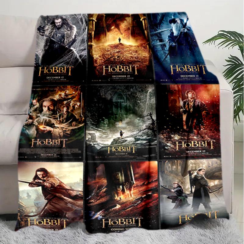 1PC The Lord of the Rings blanket, all-season lightweight home office outdoor nap multifunctional blanket, Christmas gifts