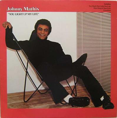 LP Record JOHNNY MATHIS - You Light Up My Life SCBS86055 CBS 1978 UK Pop Used