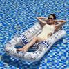 Adult & Kids Retro Pool Party Inflatable Water Toy Swimming Seat Lounge Net Float Bed Float