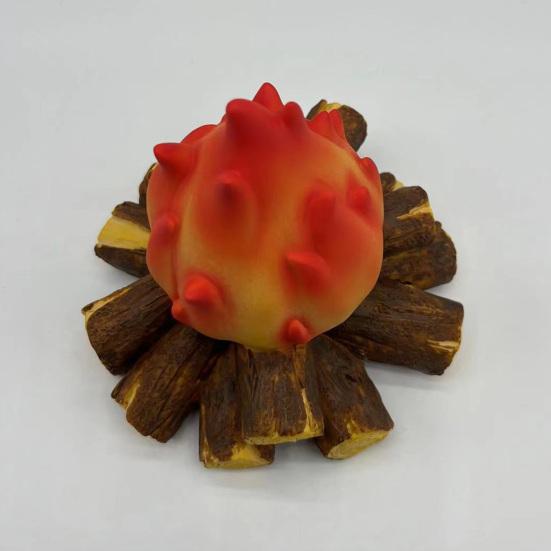 Flackernde Flammen-Effekt LED-Licht Nachtlicht mit einstellbarer Helligkeit Tragbares Fake-Lagerfeuer Weihnachtstisch