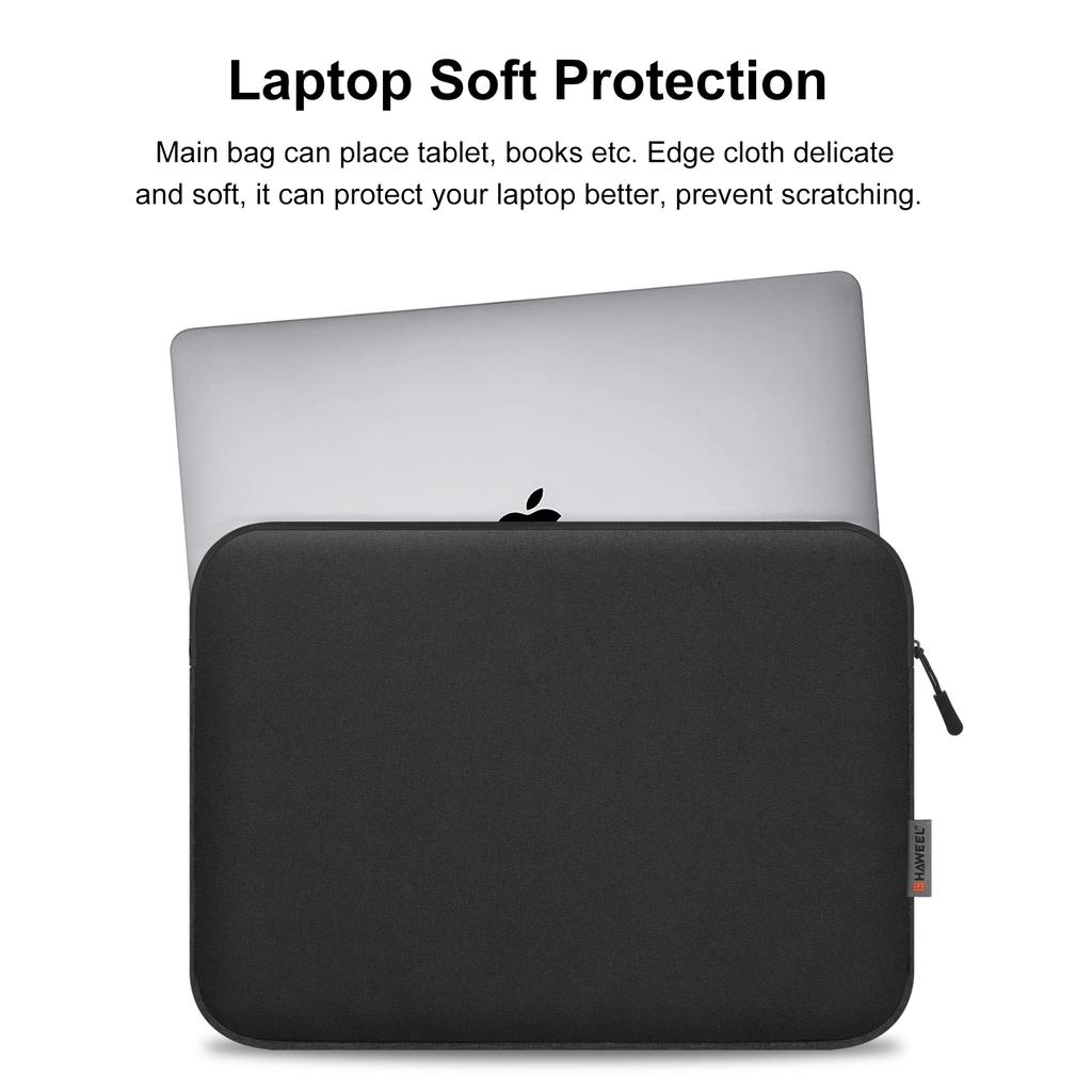 HAWEEL Laptop Sleeve Case 11 13 15 16 inch For HP DELL Notebook bag Carrying Bag Macbook Air Pro 13.3 Protective Case