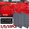 1/5/10Pcs Car Cleaning Tool Nano Polishing Cloth Paint Surface Scratch Repair Anti-Scratch Polish Wipes Cloth Car Accessories