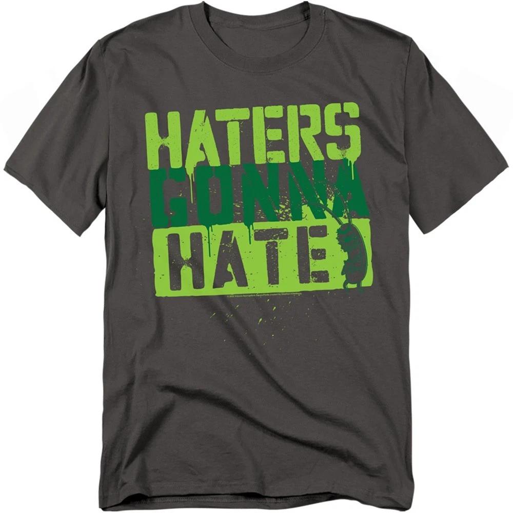 SPONGEBOB SQUAREPANTS HATERS GONNA HATE Licensed Adult Graphic Tee Shirt SM-5XL L