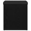 Schuhwickelhocker und Aufbewahrungshocker im Eingangsbereich Schwarze Eiche 42x42x45 cm