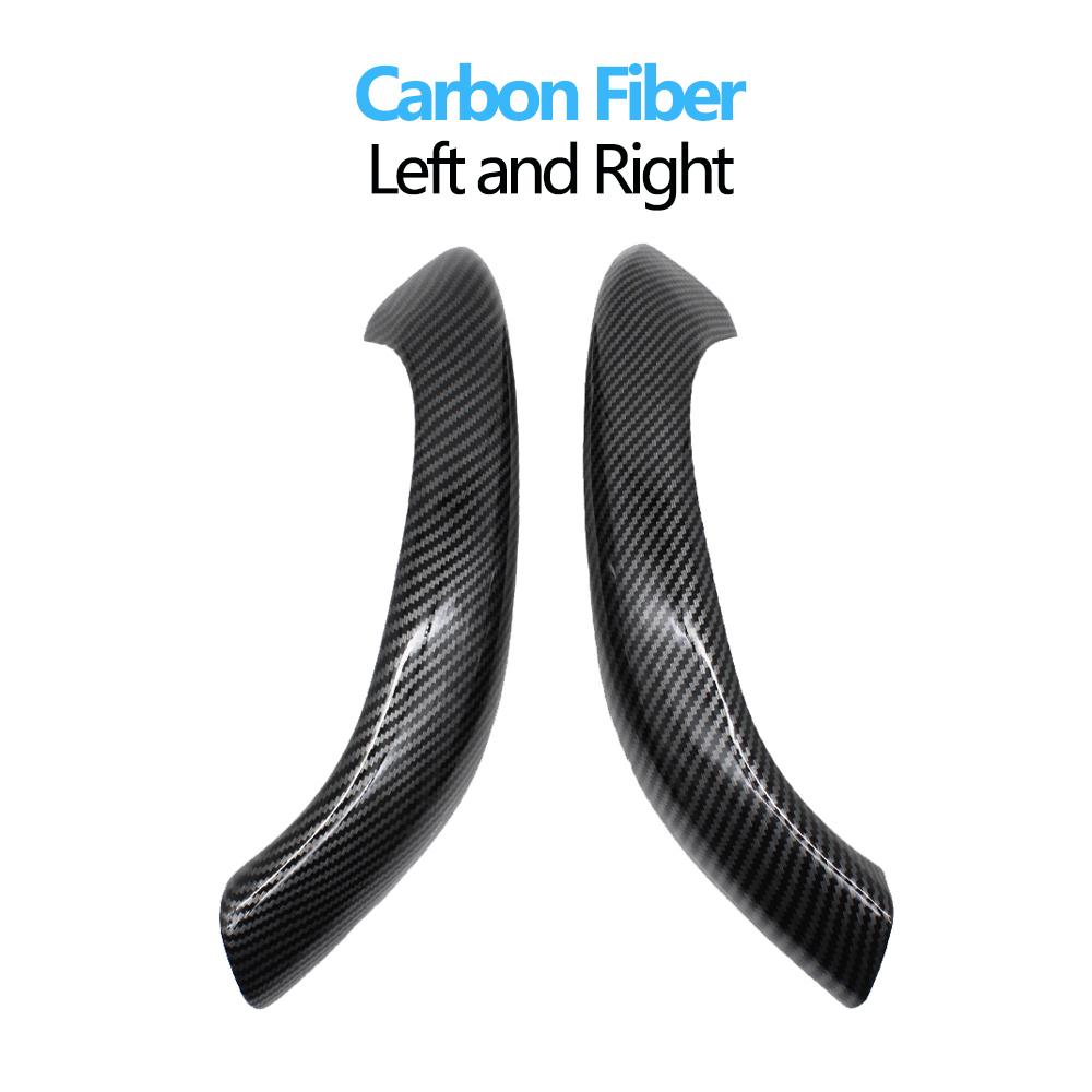 

Комплект из 2 шт., внутренняя дверь, левая и правая ручка, внешняя крышка, замена накладки для BMW X1 X2 F48 F49 Carbon 2pcs set