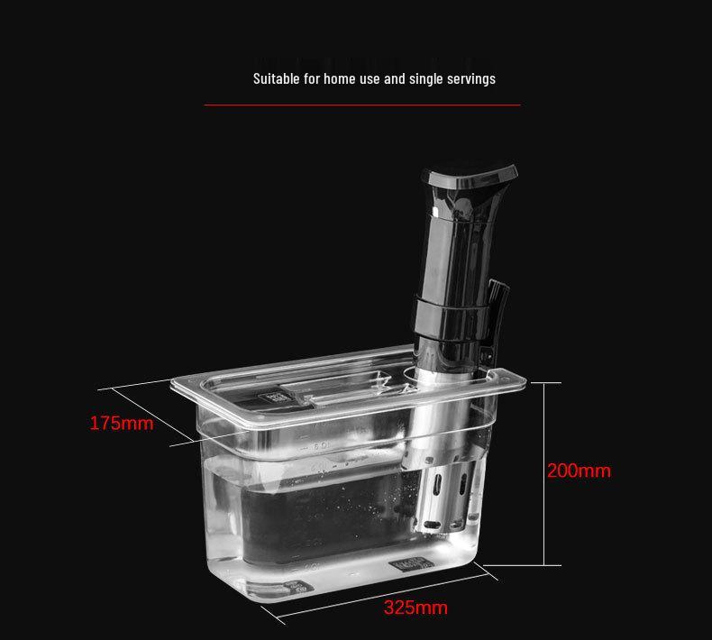 11L Sous Vide Behälter für Anova Stick – Niedertemperatur Slow Cooker Wasserbad Topf
