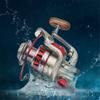 High-quality Metal Spinning Fishing Reel With Smooth Gear Ratio And Zinc Alloy Plate