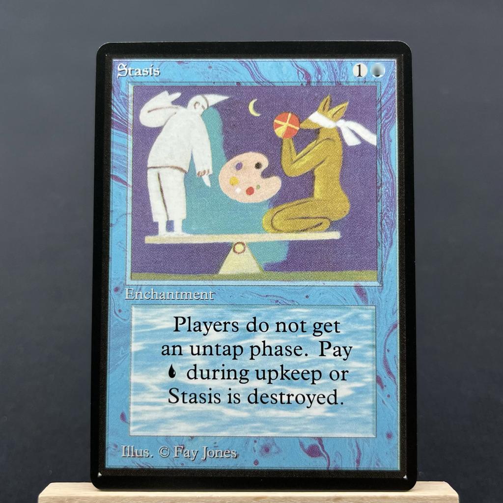 BETA NORMAL1-01 TCG Cards for Home Play magical Proxy Armageddon Vesuvan Doppelganger the Time Walk Balance Personal gather