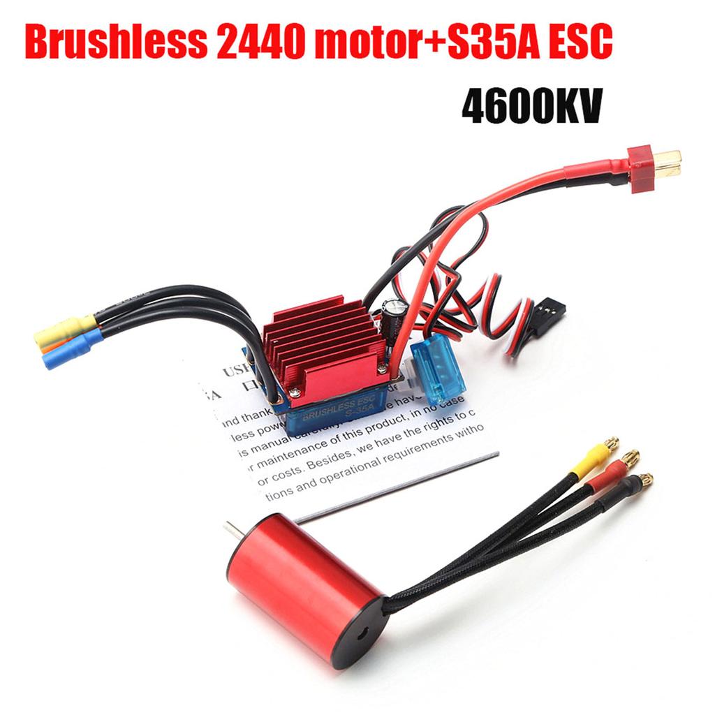 S2440 2440 Fırçasız Motor 4600KV 35A Fırçasız ESC Elektrikli Hız Kontrol Cihazının Değiştirilmesi