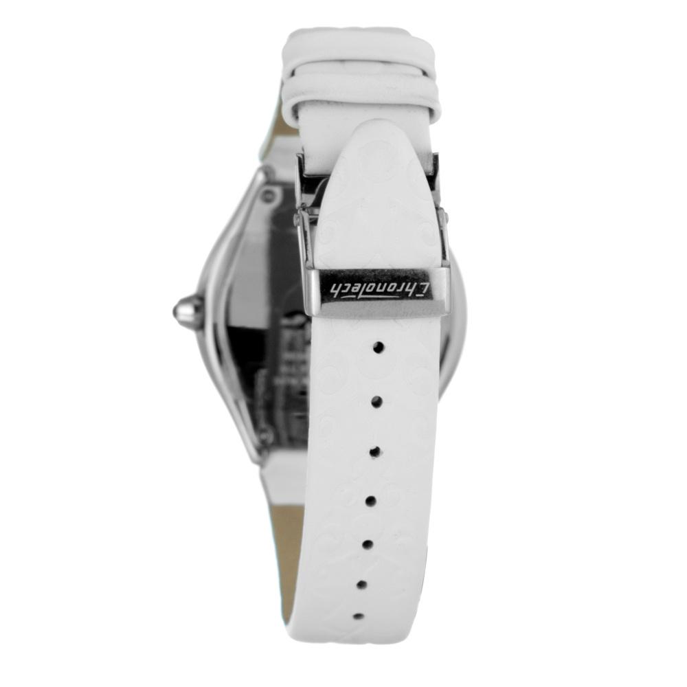 Zegarek CHRONOTECH CT7694M-02. Kwarcowy, Kolor Biały. Mężczyzna.