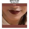 Nykaa Matte To Last! Mini tekutá rtěnka - Chai 18