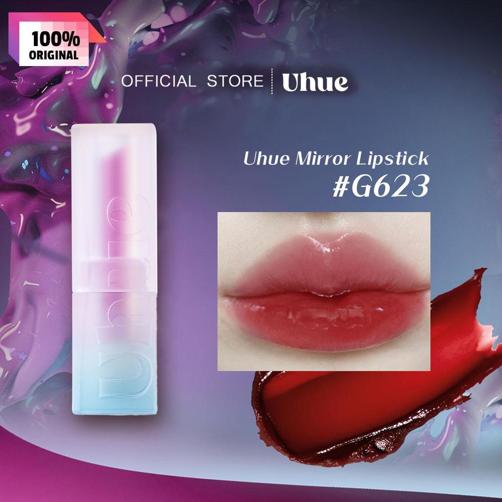Uhue Mirror Lipstick 3.7g/0.13oz (7 Color Options)