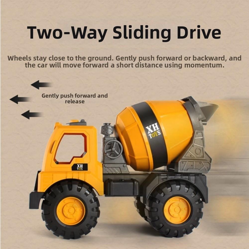 Drop Resistant Engineering Transport Vehicle Toys Plastic Simulation Diecast for Boys