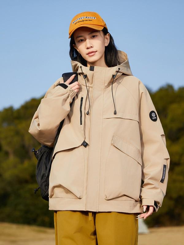 2025 Men's Three-in-One Waterproof Windproof Hiking Jacket