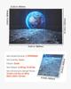 6 Pack Art Acoustic Panels 23.6 x 23.6 inch Self Adhesive for Home Earth