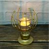 Wrought Iron Wedding Table Candlestick Decorations Home Candlelights Dinner Metal Candle Holder