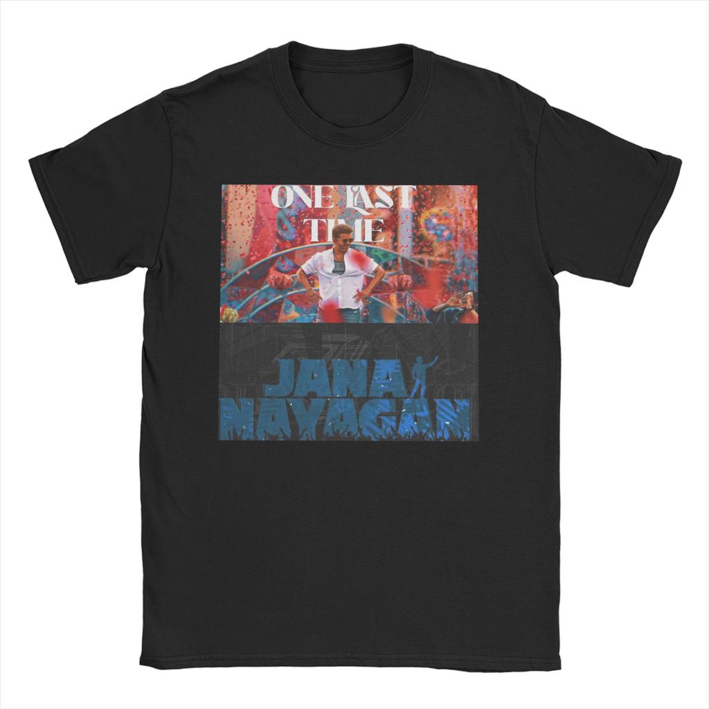 Thalapathy Vijay Jana Nayagan One Last Dance Men Womens T Shirt Tee Shirt Short Sleeve TShirts Cotton Printed Clothing