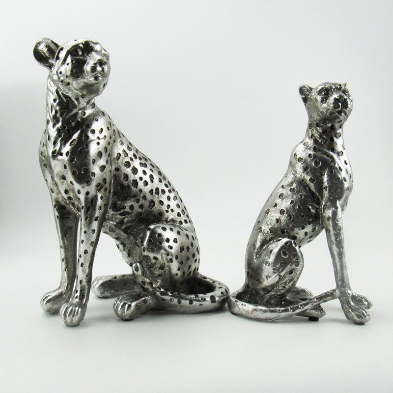 Leopard Resin Ornament for Home or Office Decor - Hot Seller