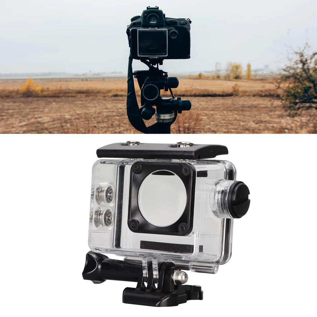 Action Camera Protective Housing Shell Rechargeable Waterproof Sports Camera Case for C Type Dual Sc