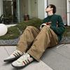 adidas Originals SAMBA OG Low Top Skateboard Shoes Unisex Beige Gray IG1024(Team162-)
