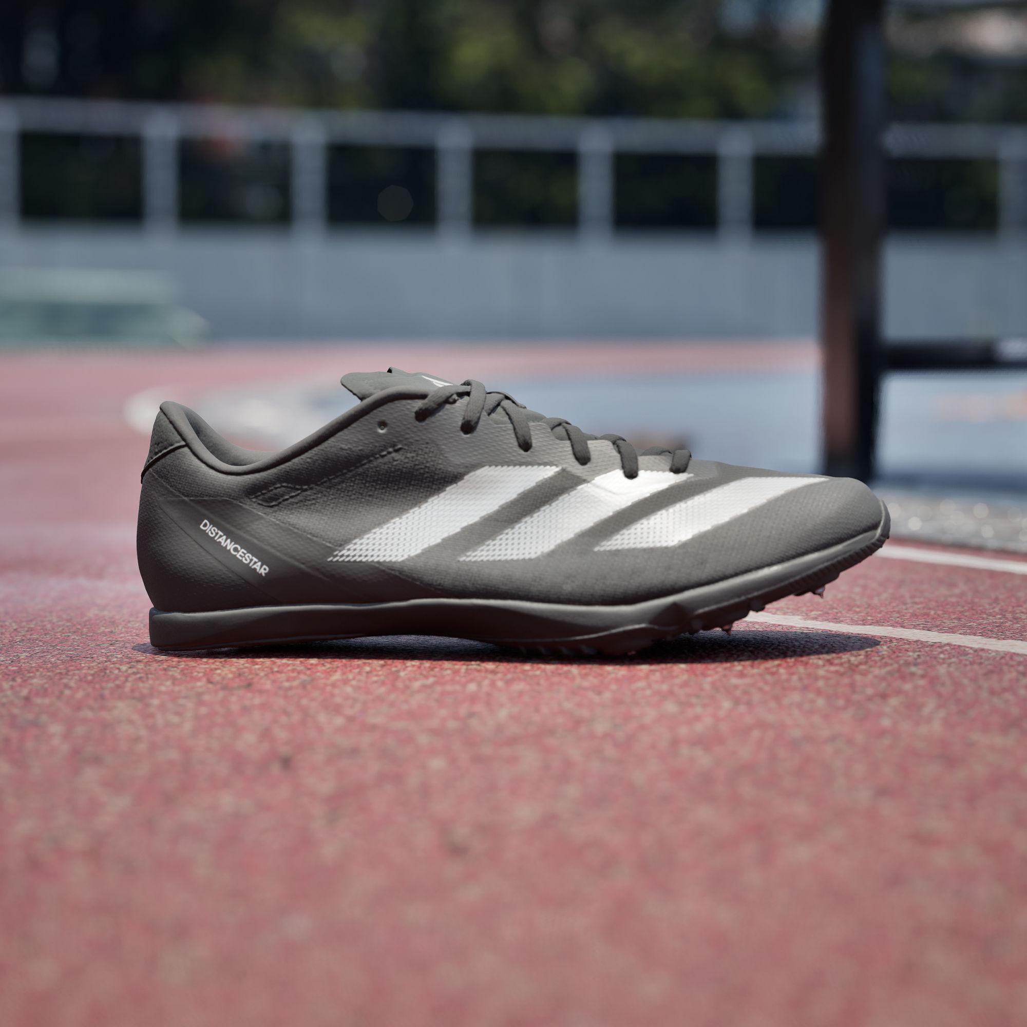 adidas Adizero Distancestar Core Black Zero Metalic Cloud White 40