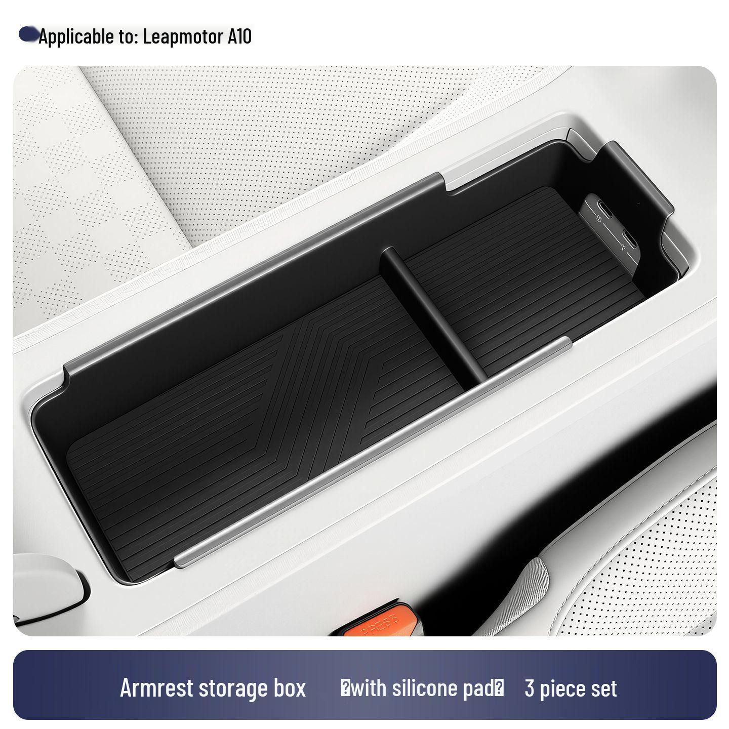 

Compatible with 26 Leapmotor A10 Models: Armrest Box Storage Accessories