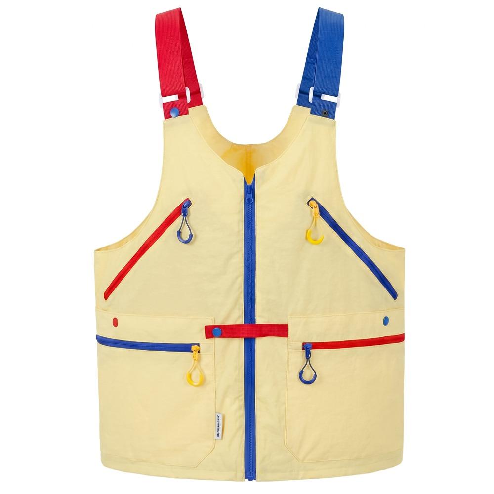 Nylon Convertible Vest Bag Convertible Design