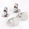 13x18mm 18x25mm 30x40mm  Fashion Colors Plated Brass Oval Adjustable Ring Settings Blank,Fit 10x14-30x40mm Cabochons
