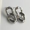 925 Sterling Silver Vintage Earrings For Women Trendy Simple Retro Chain Earring Jewelry Prevent Allergy Party Accessories Gift