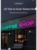 Bluetooth Controlled LED HD Flexible Advertising Display for Shopfronts