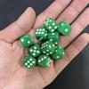 50Pcspack High Quality New 12Mm Acrylic Transparent D6 Point Dice #12 Round Corner Boutique Dice
