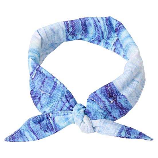 

Холодный шарф для домашних животных сохраняет прохладу, удобная дышащая охлаждающая ткань, широкое применение, уникальный шарф для холодных домашних животных, летняя поставка S синий