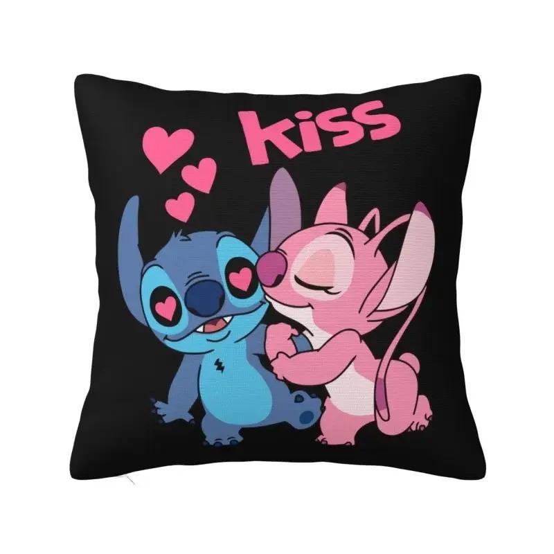 Home Decor Stitch Cartoon Patterns For Cozy Decor Pattern Cushion Cover Suitable For Sofa Bedroom Car Pillow Cover