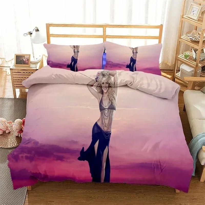 Singer Shakira Bedding Sets Exquisite Bed Supplies Set Duvet Cover Comforter Set Bedding Set Luxury Birthday Gift Home Textiles