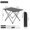 Portable Ultralight Aluminum Roll-Up Camping Table
