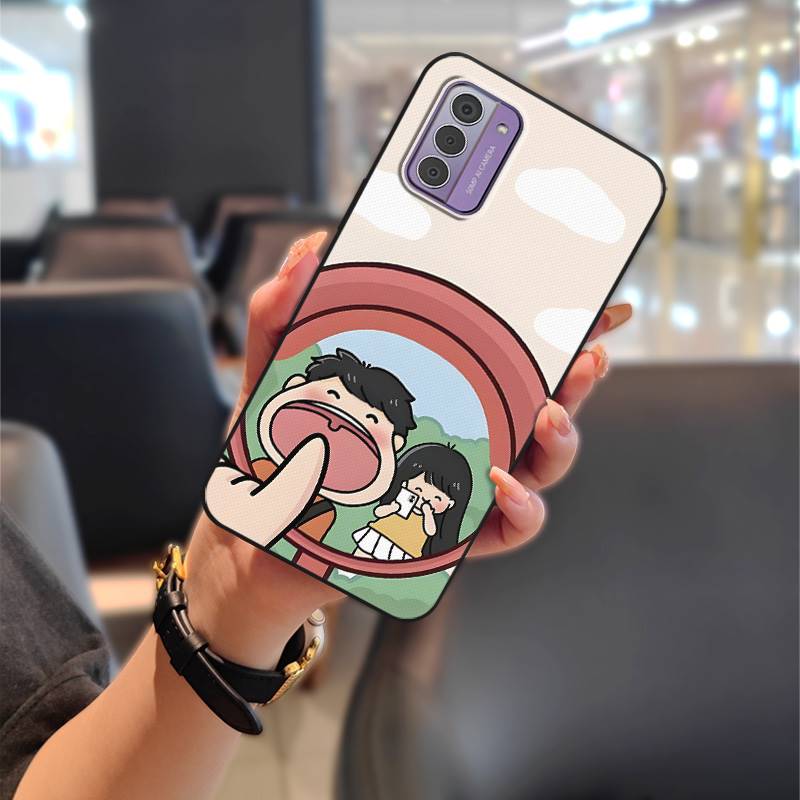 Soft Case Full Wrap Phone Case For Nokia G42 5G TPU Graffiti Anti-dust Cartoon Silicone Shockproof Durable Back Cover