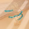 Adjustable Open Irregular Stones Arm Cuff Bracelets Spiral Upper Arm Bracelet  Arm Accessories