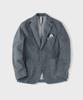 Panicale Blue Stone Washed Cotton Jacket