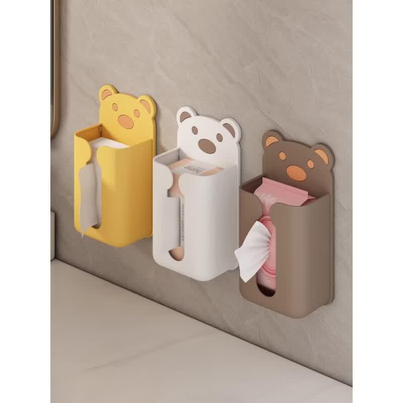 MUYA Wall-Mounted No-Drill Tissue Dispenser