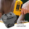 2In1 Battery Adapter Converter For Impact- Drill Wrench Screwdrivers Worklight One-to-two Battery Converter Power Tool