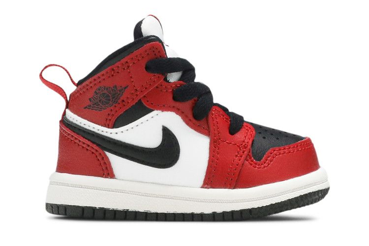 Air Jordan 1 Mid TD 'Chicago Black Toe'