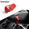 Gear Lever Shift Knob Cover Trim Decor Accessories for Jeep Cherokee 2014-18 Red