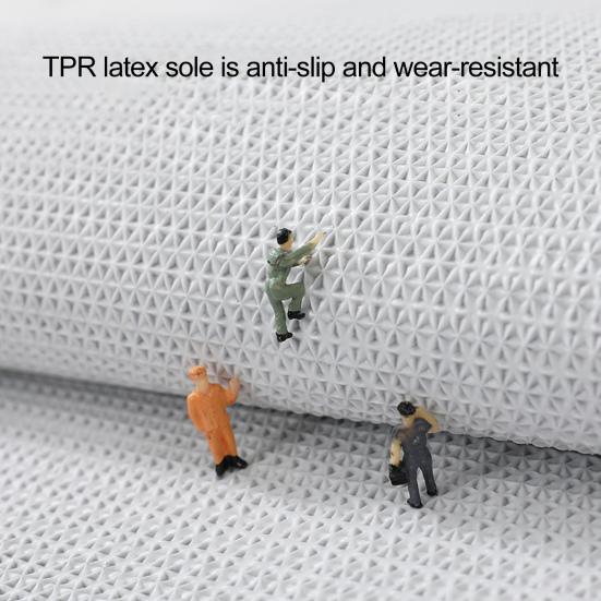 Doormat Oblong Shape Anti-slip Absorbs Moisture Foot Drying Wear-resistant Indoor Entrance Door Mat Living Room Kitchen Bathroom Entryway Carpet