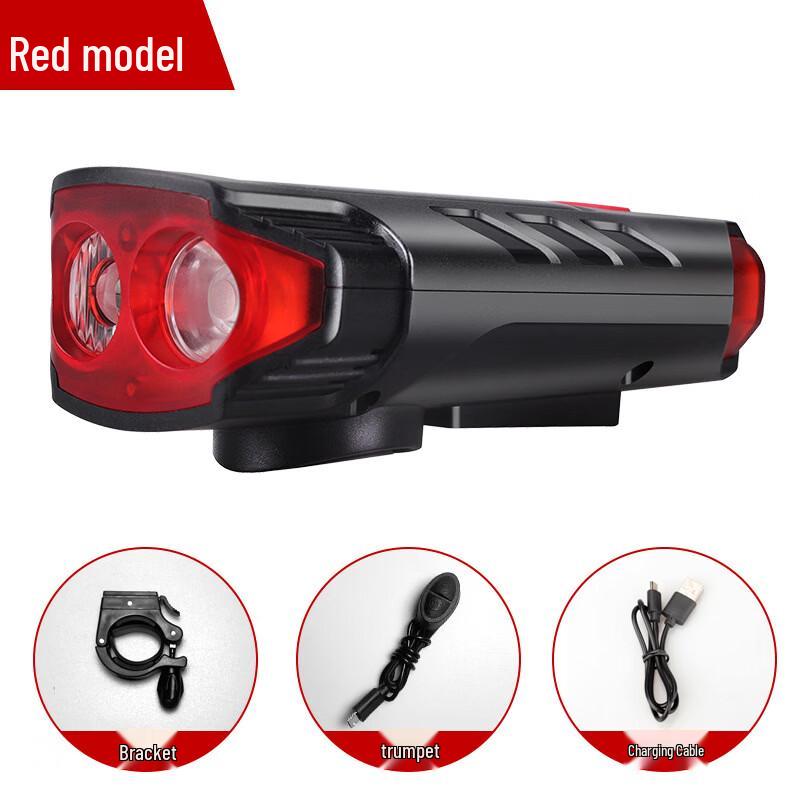 Solar-Powered Bike Headlight & Horn